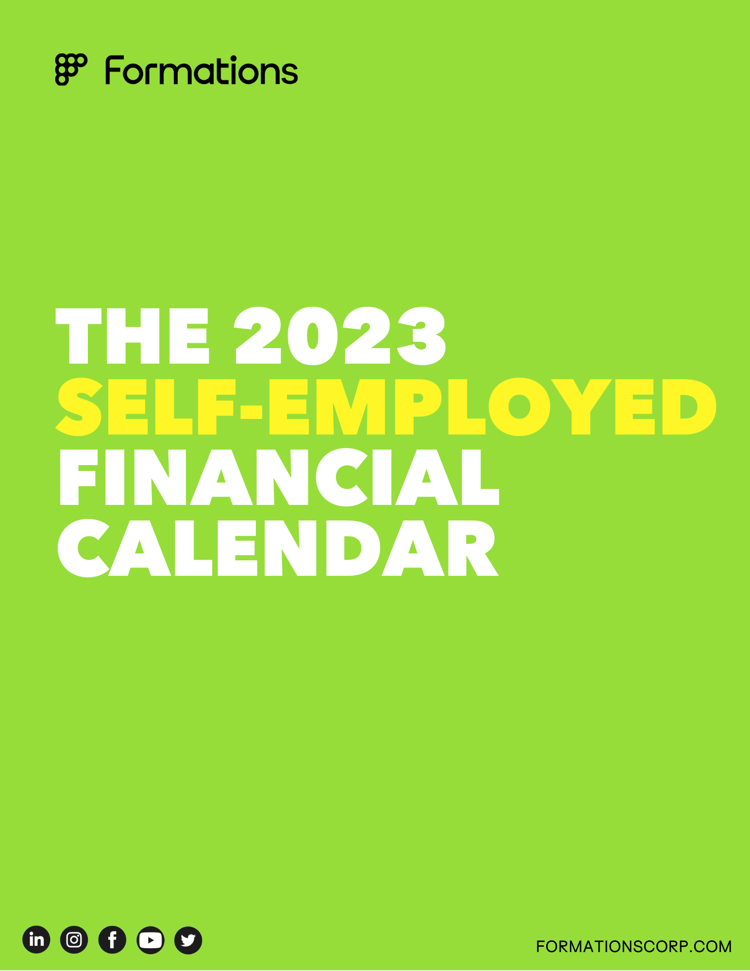 The 2023 Self-Employed Financial Calendar